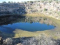 Montezuma Well In Arizona Royalty Free Stock Photo