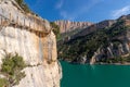 Montfalco footpath, Huesca in Spain Royalty Free Stock Photo