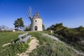 Montfuron Windmill (Moulin Saint-Elzear de Montfuron) in Provence, Alpes-de-Haute-Provence, France