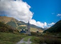 Montgarri Sanctuary in Pyrenees, Spain