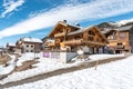 Montgenevre ski resort in the Hautes Alpes, France