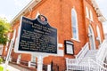 Dexter Avenue King Memorial Baptist Church in Montgomery Alabama Royalty Free Stock Photo