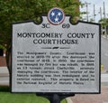 Montgomery County Courthouse, Clarksville, TN Royalty Free Stock Photo