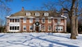 Montgomery House in Snow