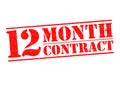 12 MONTH CONTRACT