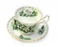 Month of May Teacup Royalty Free Stock Photo