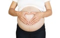 9-month pregnant women