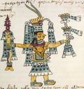 Month Tozoztontli in Aztec calendar