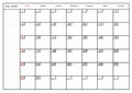 Monthly calendar July 2023 planner