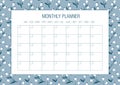 Monthly Planer Template