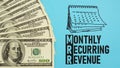 Monthly Recurring Revenue MRR is shown using the text