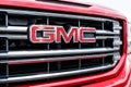 Monticello - Circa June 2018: GMC Truck dealership. GMC and Buick are divisions of GM I Royalty Free Stock Photo