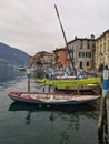 Montisola, Iseo Lake, Nort of italy Royalty Free Stock Photo