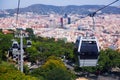 Montjuic Cable Car in Barcelona