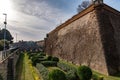 Montjuic Castle is an old military fortress, with roots dating back from 1640, built on top of Montjuic hill in Barcelona, Spain