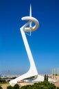 Montjuic Communications Tower in Barcelona, Spain