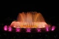 Montjuic (magic) fountain in Barcelona #5 Royalty Free Stock Photo