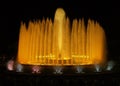 Montjuic (magic) fountain in Barcelona #6 Royalty Free Stock Photo