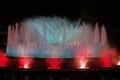 Montjuic (magic) fountain in Barcelona #9 Royalty Free Stock Photo