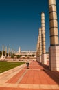 Montjuic Olympic Park in Barcelona, Spain