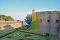 Montjuich castle, Barcelona Royalty Free Stock Photo