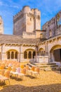 Montmajour abbey in France Royalty Free Stock Photo