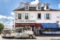 Street life in Montmartre district, Paris. Royalty Free Stock Photo