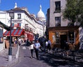 Montmartre district, Paris.