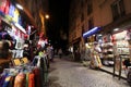 Montmartre by night. Souvenirs. Paris Royalty Free Stock Photo