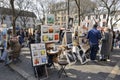 Montmartre painters square