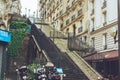 Montmartre Paris France city walks travel shoot Royalty Free Stock Photo