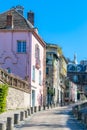 Montmartre in Paris, a parisian street