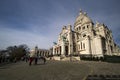 Montmartre, Sacre-coeur church front vriew