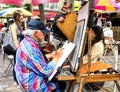 Montmartre Street Painters, Place du Tertre in Paris