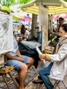 Montmartre Street Painters, Place du Tertre in Paris