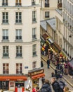 Montmartre urban scene, paris