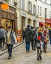 Montmartre urban scene, paris