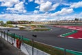 Montmelo Catalonia circuit in montjuic spirit Barcelona circuit car show Royalty Free Stock Photo