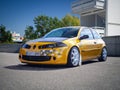 Megane Renault Sport 230 Renault F1 Team R26 Royalty Free Stock Photo