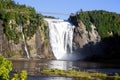 Montmorency Falls Quebec,Quebec Province Canada Royalty Free Stock Photo