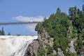 Montmorency Falls, Canada Royalty Free Stock Photo