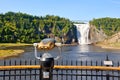 Montmorency Falls, Quebec, Canada. Royalty Free Stock Photo