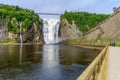 Montmorency Falls, in Quebec Royalty Free Stock Photo