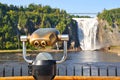 Montmorency Falls, Quebec, Canada. Royalty Free Stock Photo