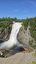 Montmorency Falls Quebec City Canada Royalty Free Stock Photo