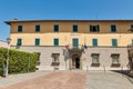Montopoli in Val d`Arno Town Hall architecture. Tuscany, Italy Royalty Free Stock Photo