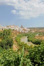 Panoramic view of Montoro and the Guadalquivir river, province of CÃÂ³rdoba, Andalusia, Spain