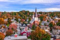 Montpelier, Vermont Townscape Royalty Free Stock Photo