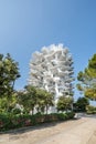 Montpellier, France - 28 06 2023 : Building of the Arbre Blanc