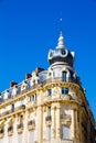 Montpellier, France. Historical buildings in Place de la Comedie in a sunny day Royalty Free Stock Photo